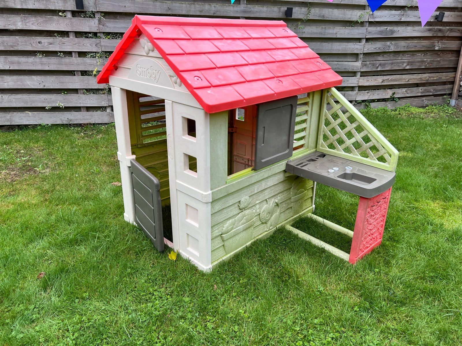 Smoby speelhuisje, Ophalen, Gebruikt, Kunststof