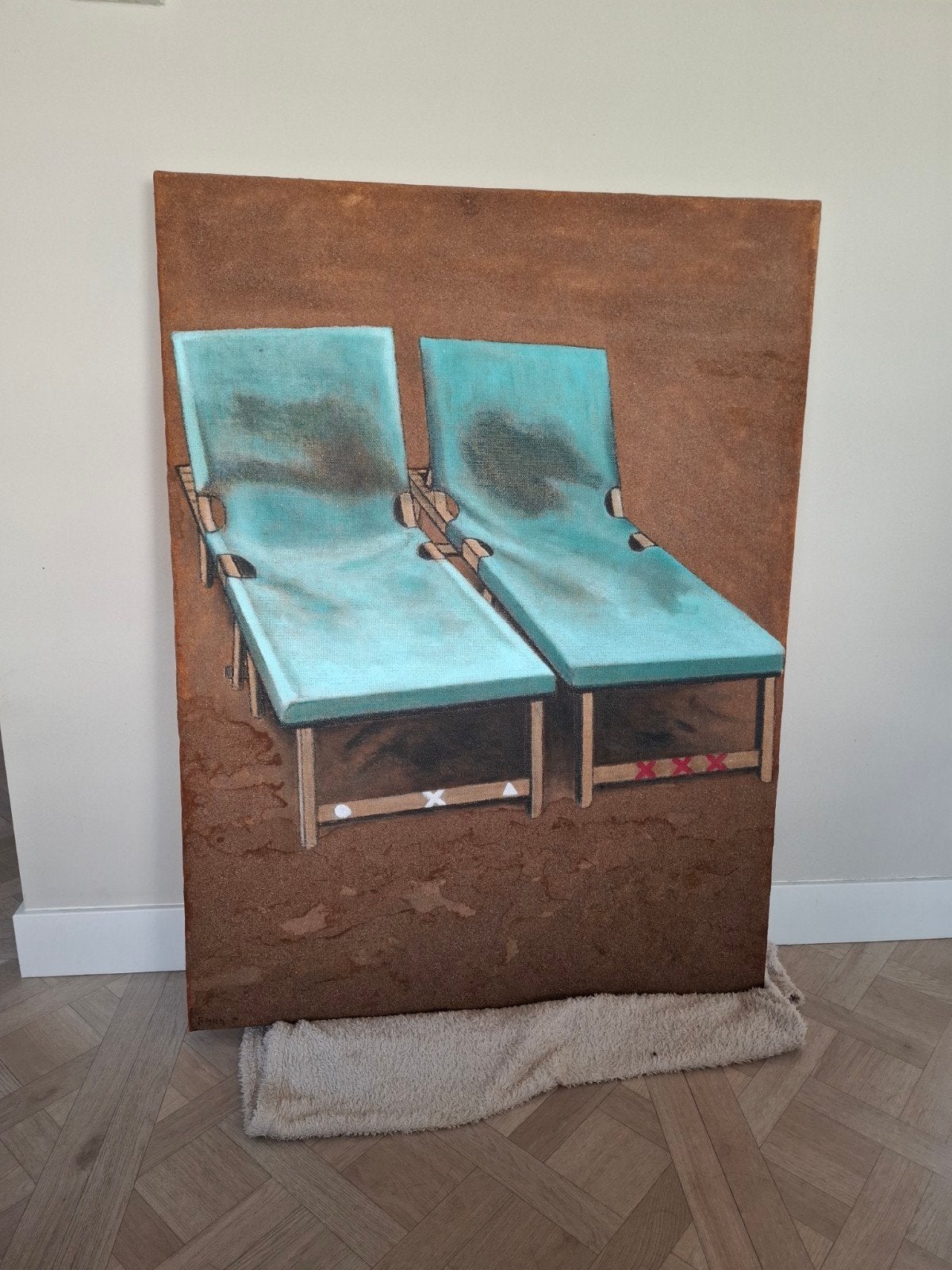 Carl Reissig - Strandstoelen (1981), Ophalen