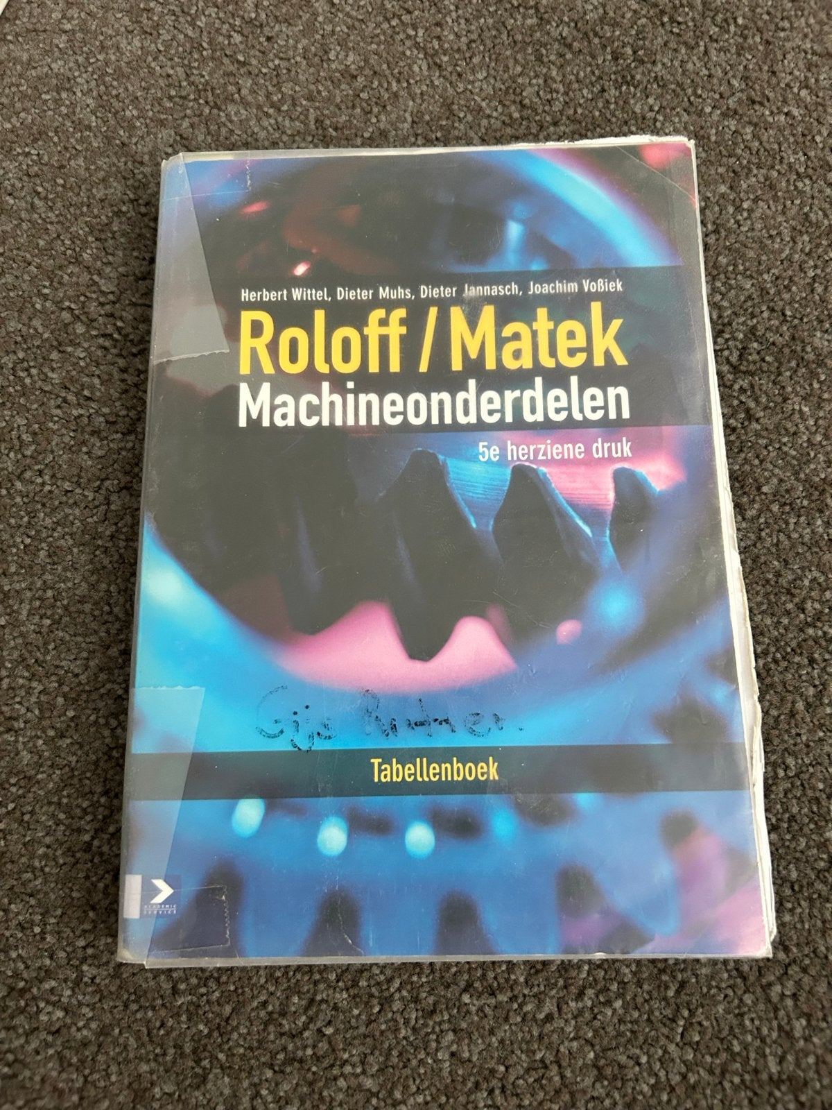 Roloff / Matek Machineonderdelen - Tabellenboek, Boeken, Techniek, Ophalen of Verzenden, Gelezen, Werktuigbouwkunde