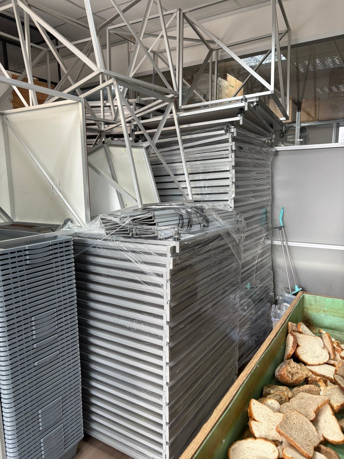 V70 rack systeem aluracks, Ophalen, Zo goed als nieuw