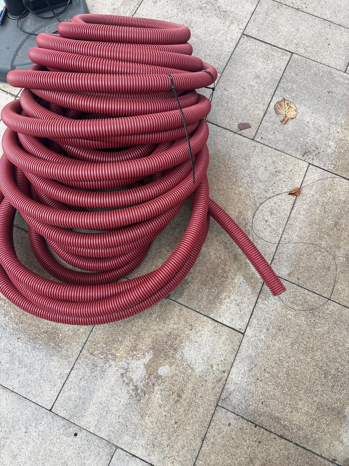 Flexibele buis voor elektra - Rood, Ophalen, Nieuw, Overige merken, Kabel of Snoer