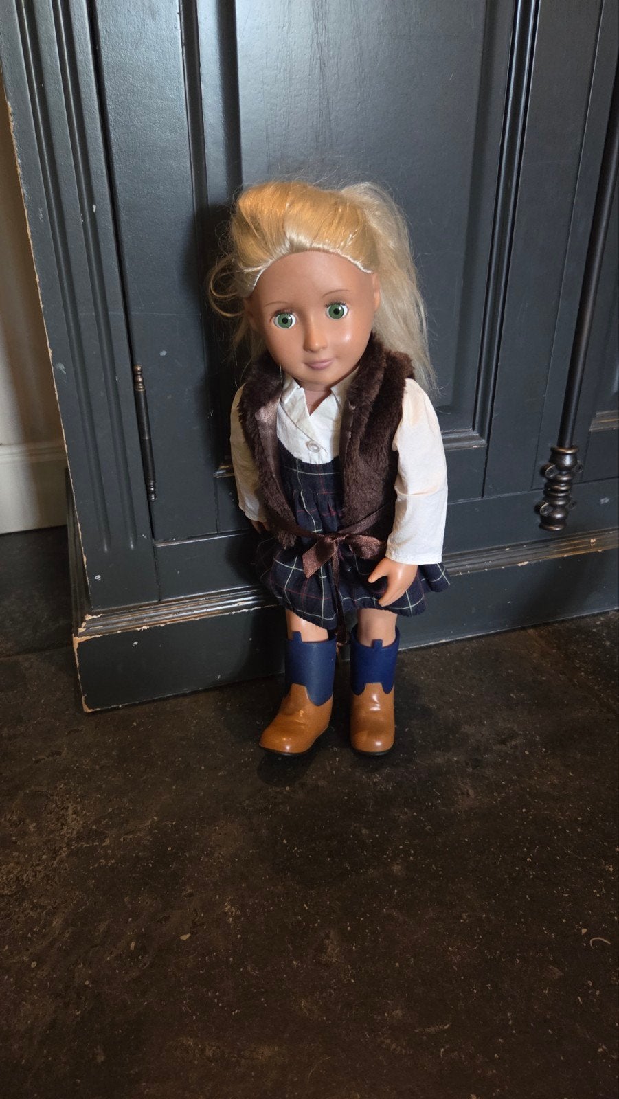 Our Generation Pop en paard met accessoires, Ophalen of Verzenden, Gebruikt, Overige typen
