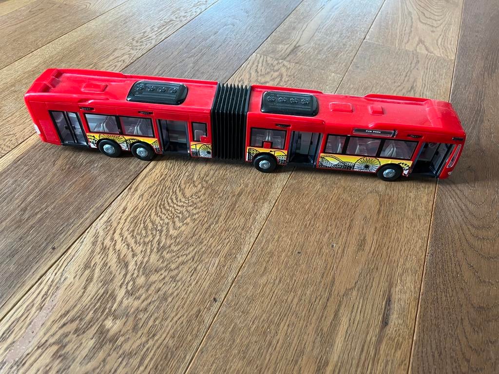 Dickie Toys City Express bus - zgan, Ophalen of Verzenden, Zo goed als nieuw