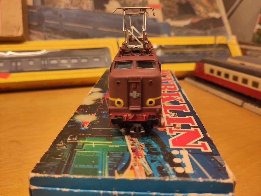 Märklin 3051 NS 1219, Hobby en Vrije tijd, Modeltreinen | H0, Wisselstroom, Locomotief, Ophalen of Verzenden, NS