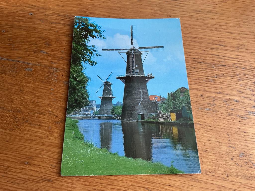 m20 Schiedam molen, Ophalen of Verzenden, Voor 1920, Zuid-Holland