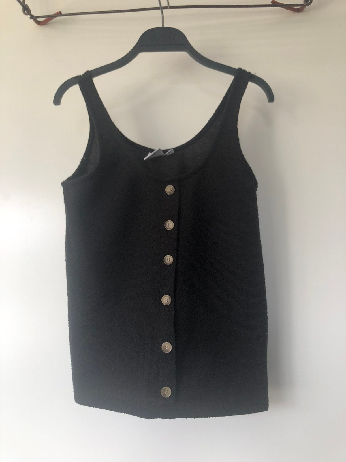 Top, maat XS, donkergrijs, Ichi, Ophalen of Verzenden, Zo goed als nieuw, Zonder mouw, Maat 34 (XS) of kleiner