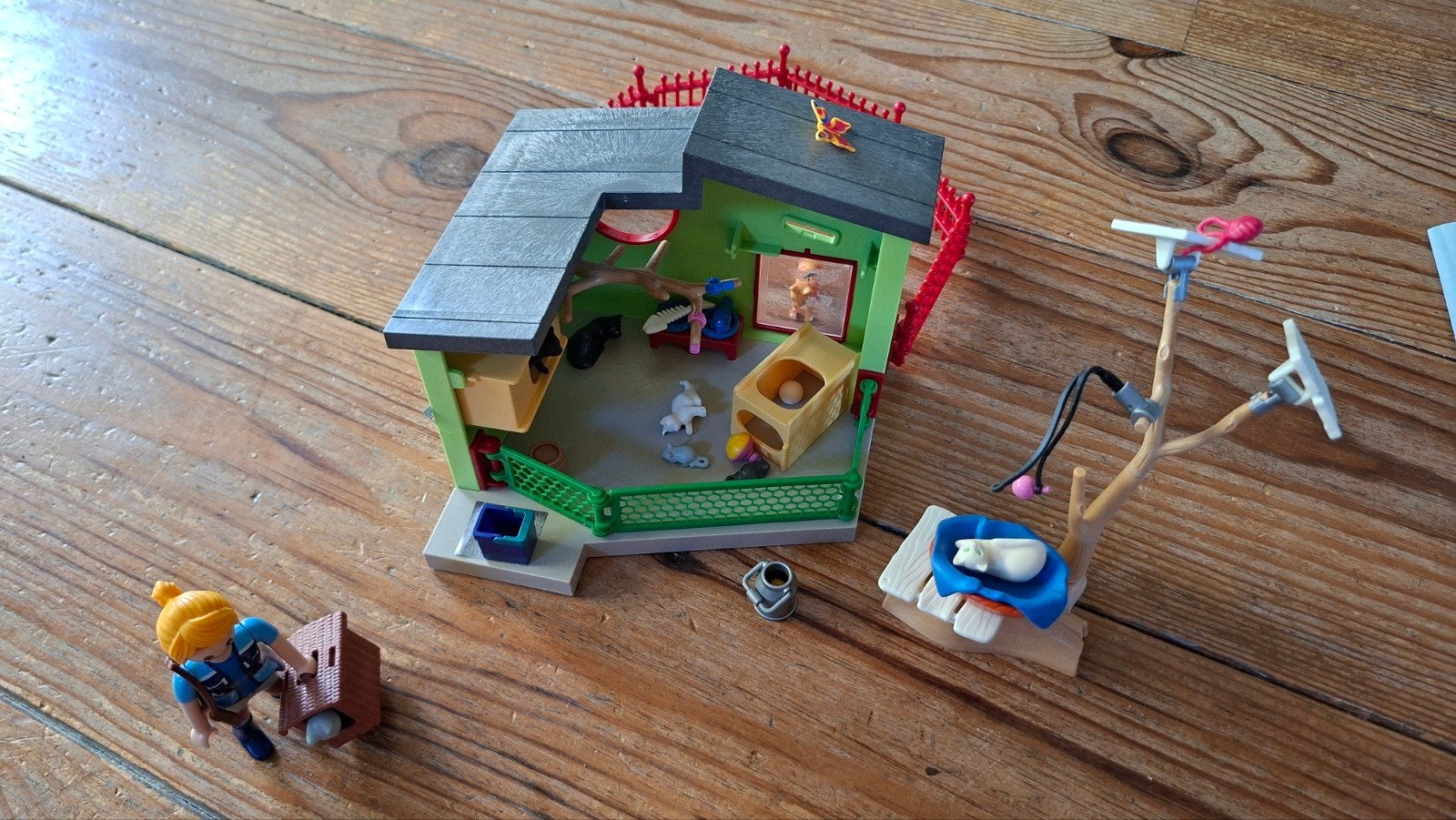 Playmobil kattenverblijf, Ophalen, Gebruikt, Losse onderdelen