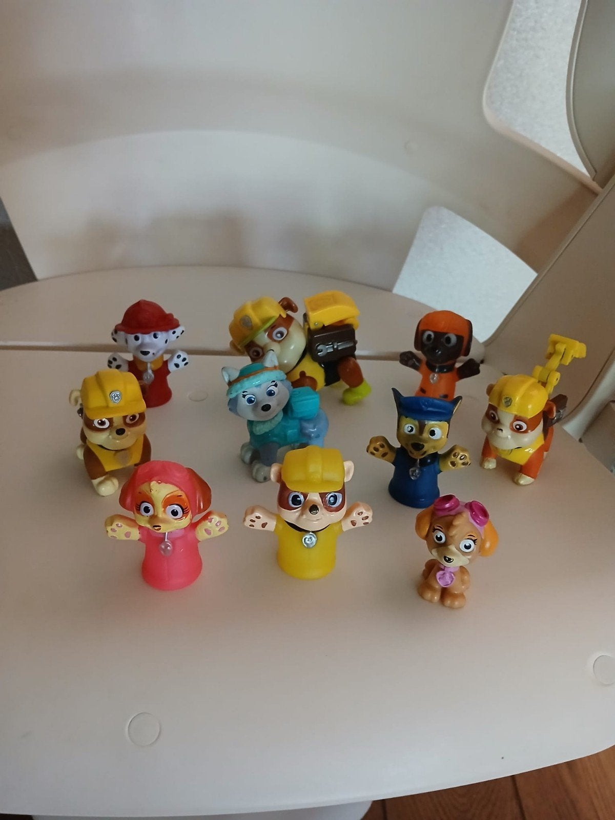 Paw Patrol Vingerpoppetjes en poppetjes 10stk., Verzamelen, Ophalen of Verzenden, Zo goed als nieuw