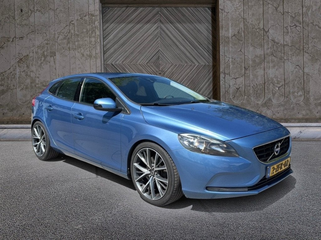 Volvo V40 2.0 D4 R-Design Business (bj 2014), Auto's, Volvo, Voorwielaandrijving, Stof, Gebruikt, Blauw
