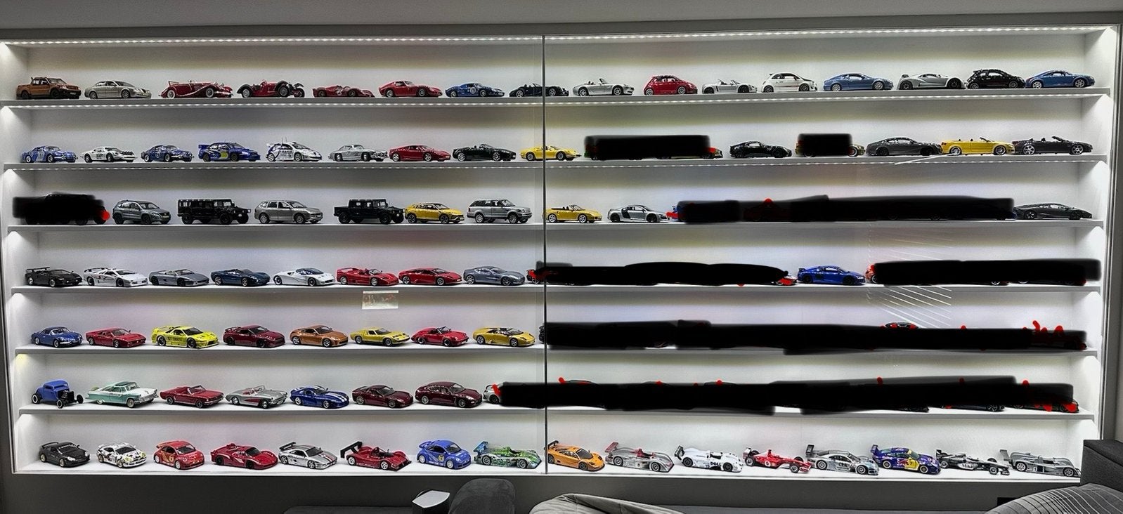 Collectie modelauto’s 93 stuks 1/18, Ophalen, Gebruikt, Overige merken