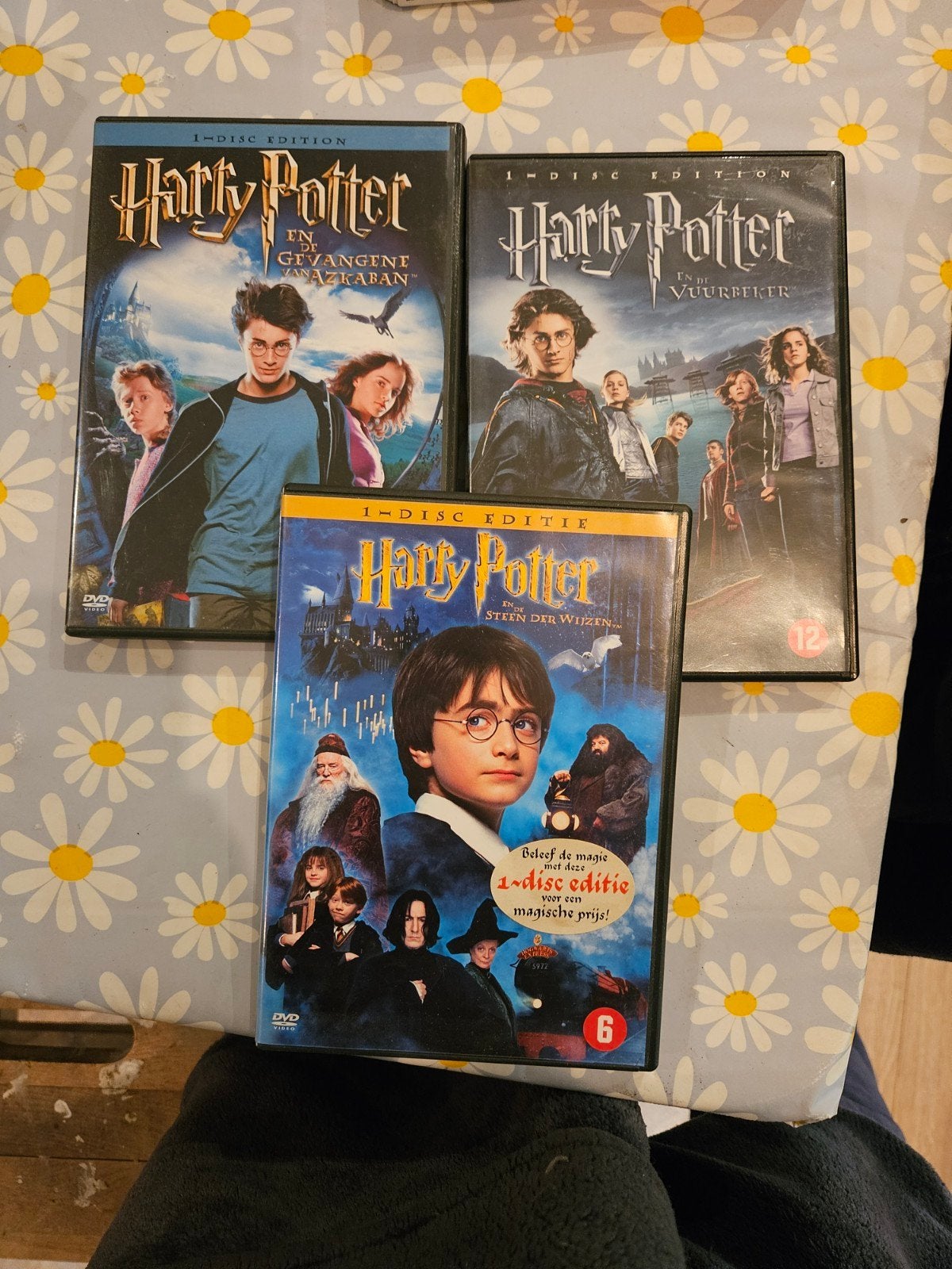Harry Potter DVD Collectie: Deel 1, 3 en 4, Vanaf 6 jaar, Ophalen of Verzenden, Gebruikt, Inclusief doosje