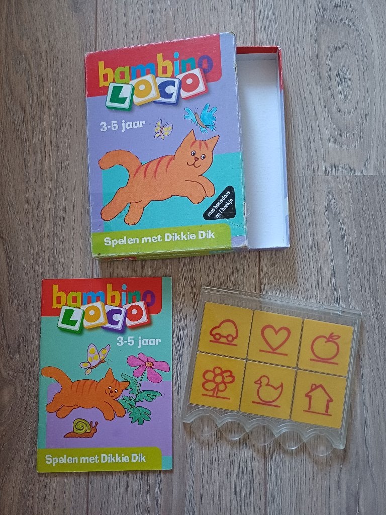 Bambino Loco Dikkie Dik, complete set, Kinderen en Baby's, Ophalen of Verzenden, Zo goed als nieuw, Ontdekken