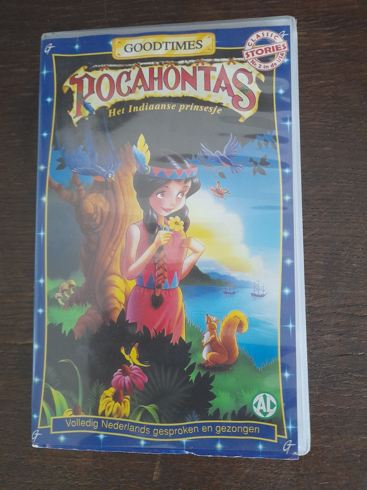 Nieuwe video Pocahontas Nederlands gezongen en gesproken, Alle leeftijden, Ophalen of Verzenden, Nieuw in verpakking
