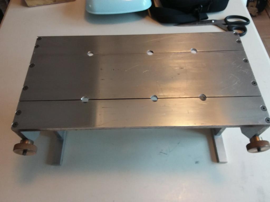Schaatsen slijp tafel, opvouwbaar