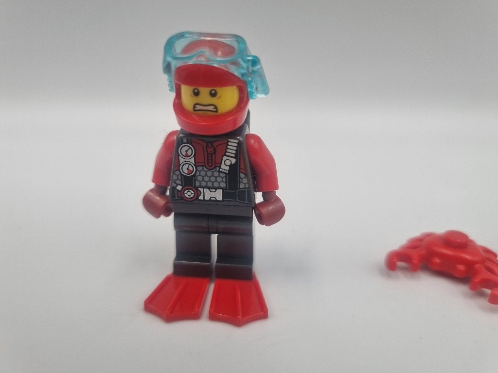 Lego City 952107 Diver and Crab, City, Lego, Ophalen of Verzenden, Zo goed als nieuw