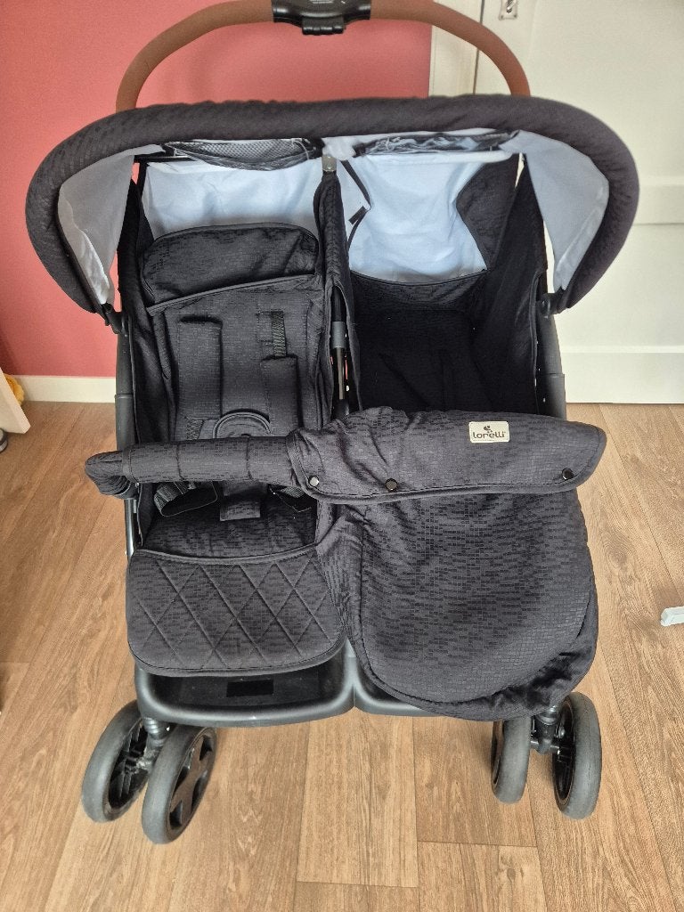 Nette duowagen voor baby/peuter incl. Accessoires, Duowagen, Zo goed als nieuw, Combiwagen, Ophalen