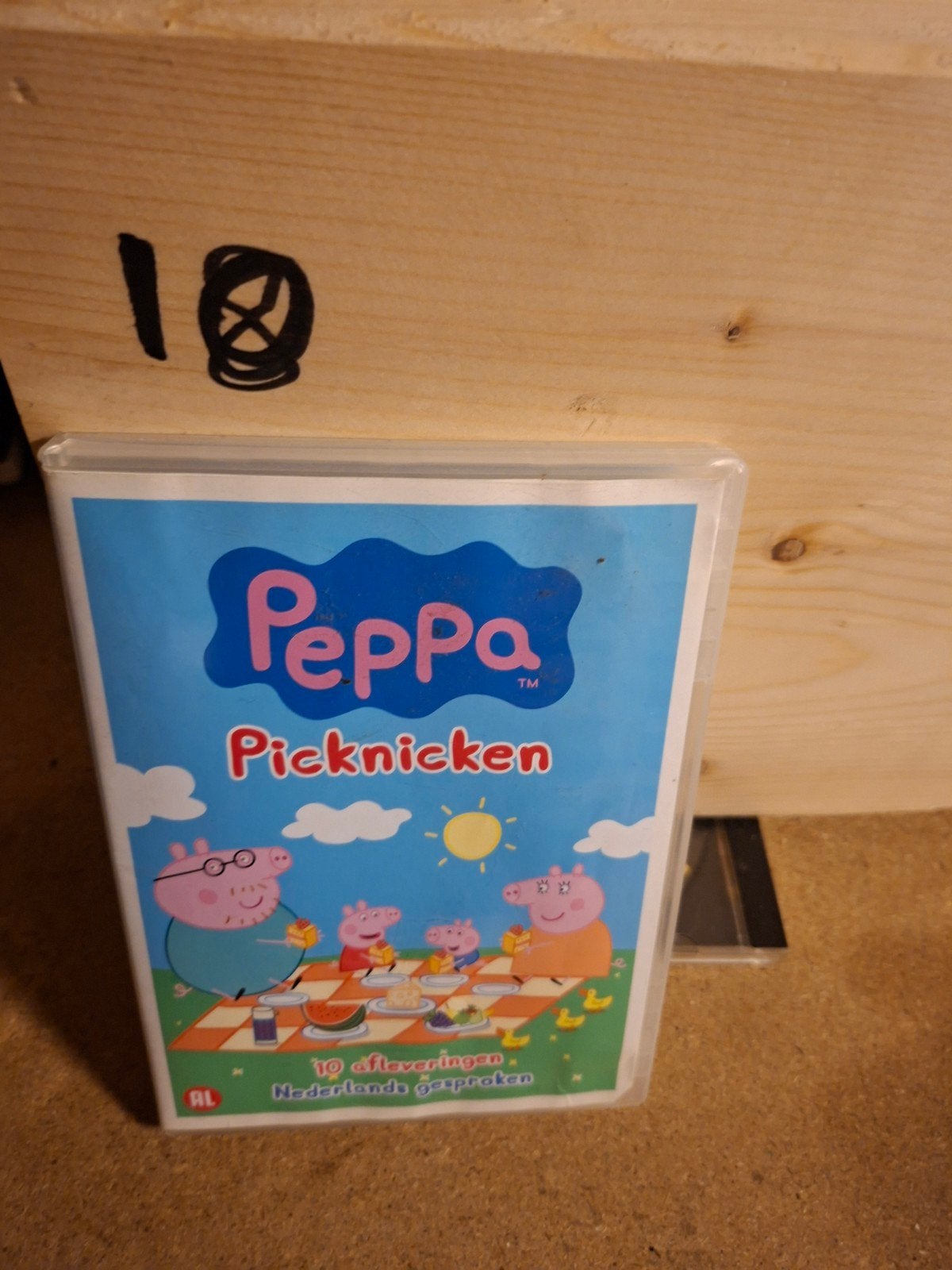 Peppa Pig: Picknicken DVD - 10 afleveringen, Gebruikt, Alle leeftijden, Tv-serie, Familie