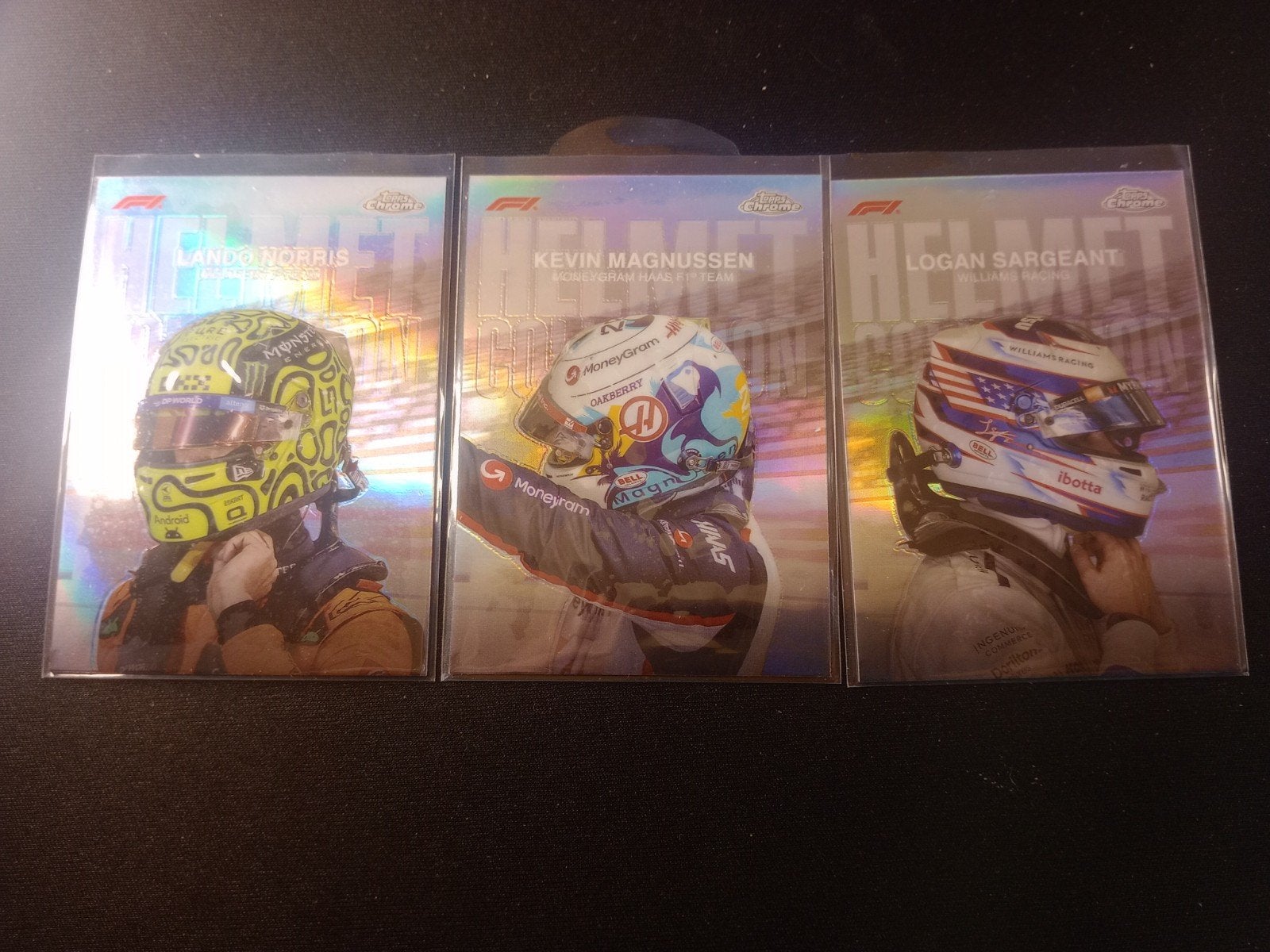 F1 Topps Chrome 2024 Helmet kaarten, Ophalen of Verzenden