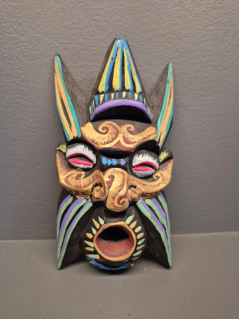 Mooi houten masker, Ophalen of Verzenden