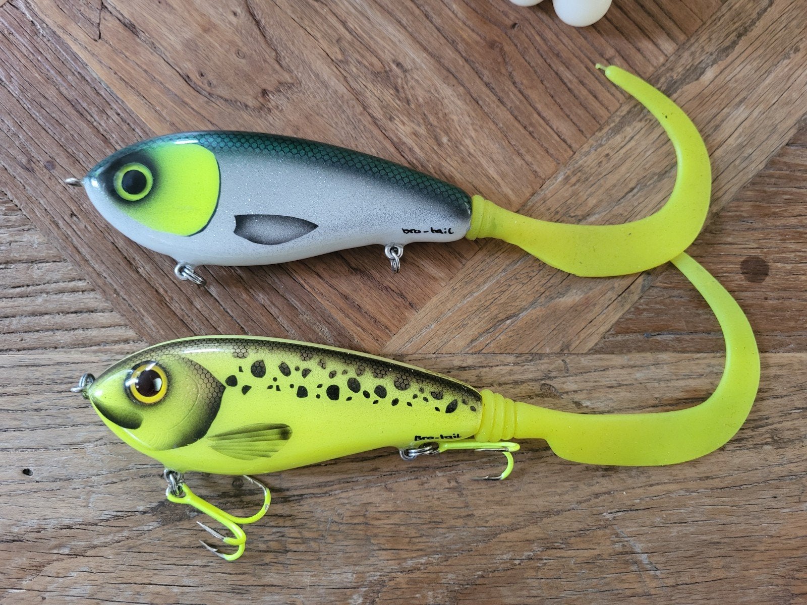 2x Jerkbait van Obro's, Watersport en Boten, Ophalen of Verzenden, Gebruikt, Overige typen