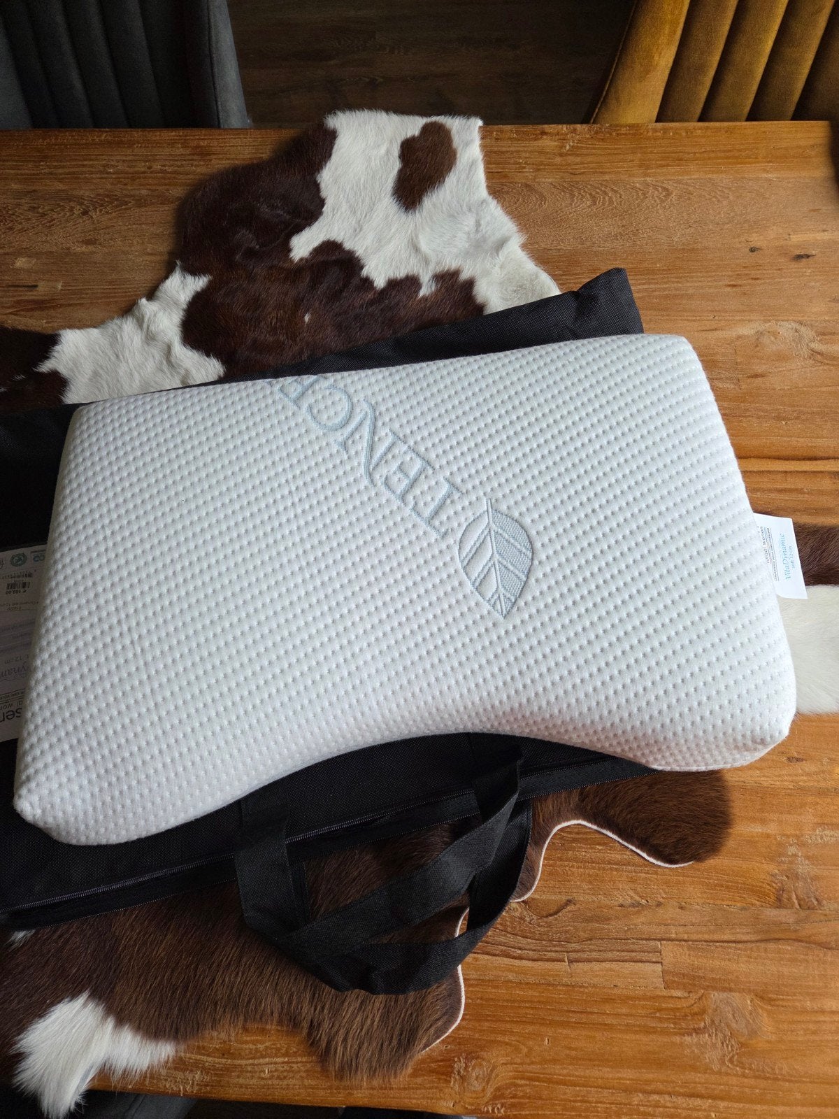 Vita Talalay gezondheidskussen 12cm soft!, Ophalen of Verzenden, Eenpersoons, Wit, Kussen