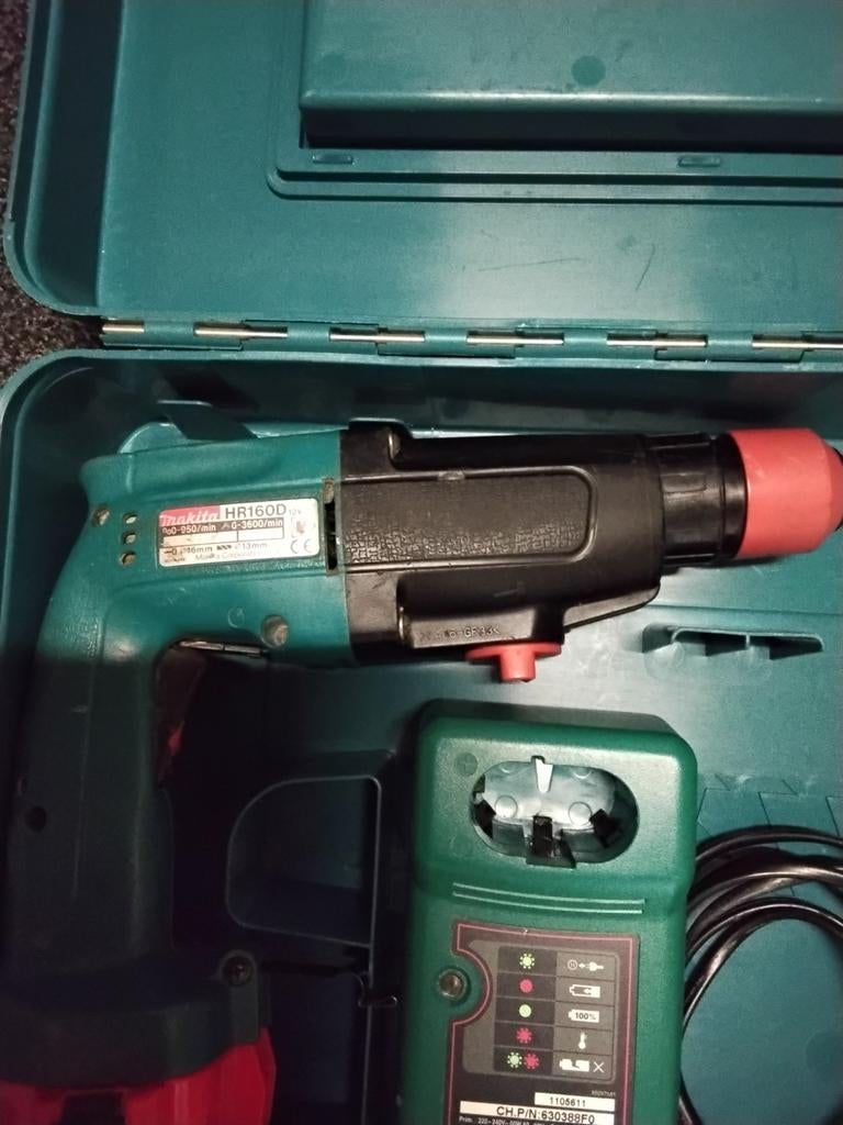 Makita machine met klopmechanisme,, Ophalen of Verzenden, Gebruikt