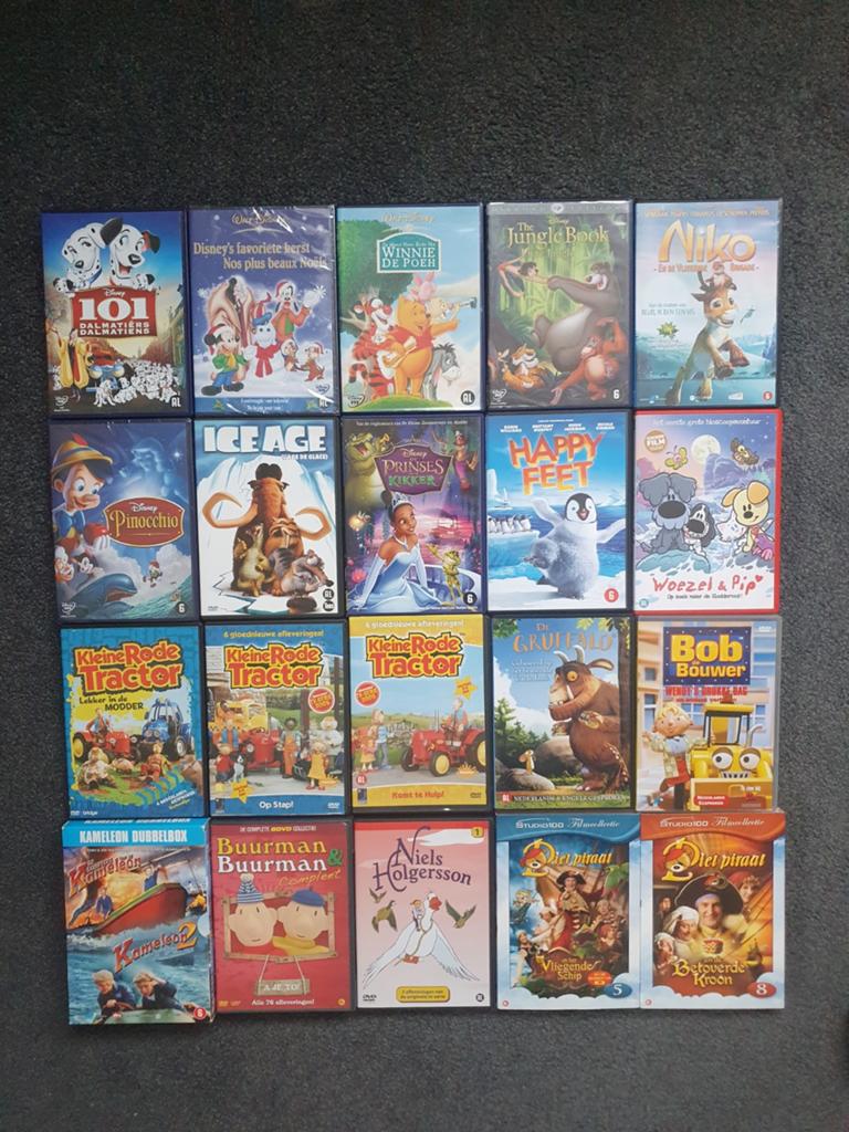 20 dvd's oa veel Disney, Alle leeftijden, Ophalen of Verzenden, Nieuw in verpakking