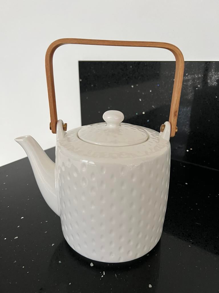 Nieuw Theepot met bamboe, Ophalen of Verzenden, Nieuw, Overige stijlen, Overige typen