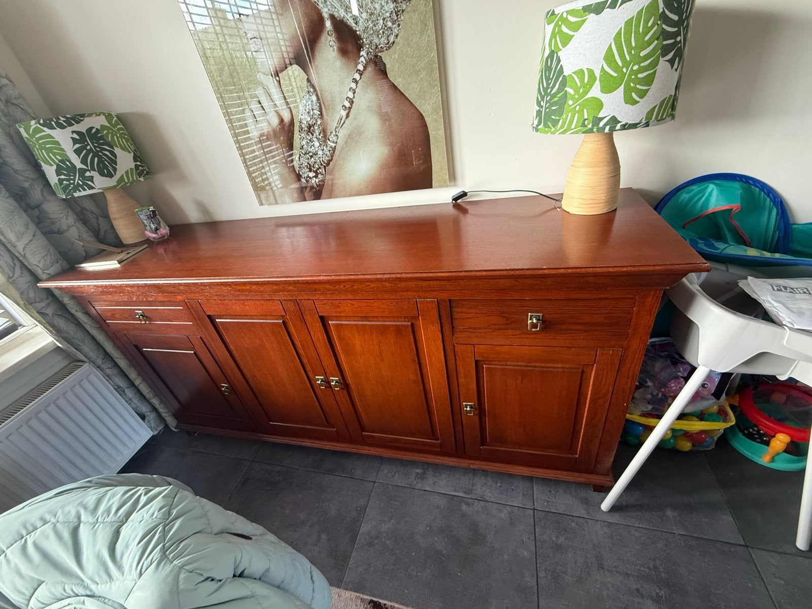 Dressoir 200x52 cm - Goede staat, Huis en Inrichting, Ophalen, Gebruikt, 200 cm of meer, 50 tot 75 cm