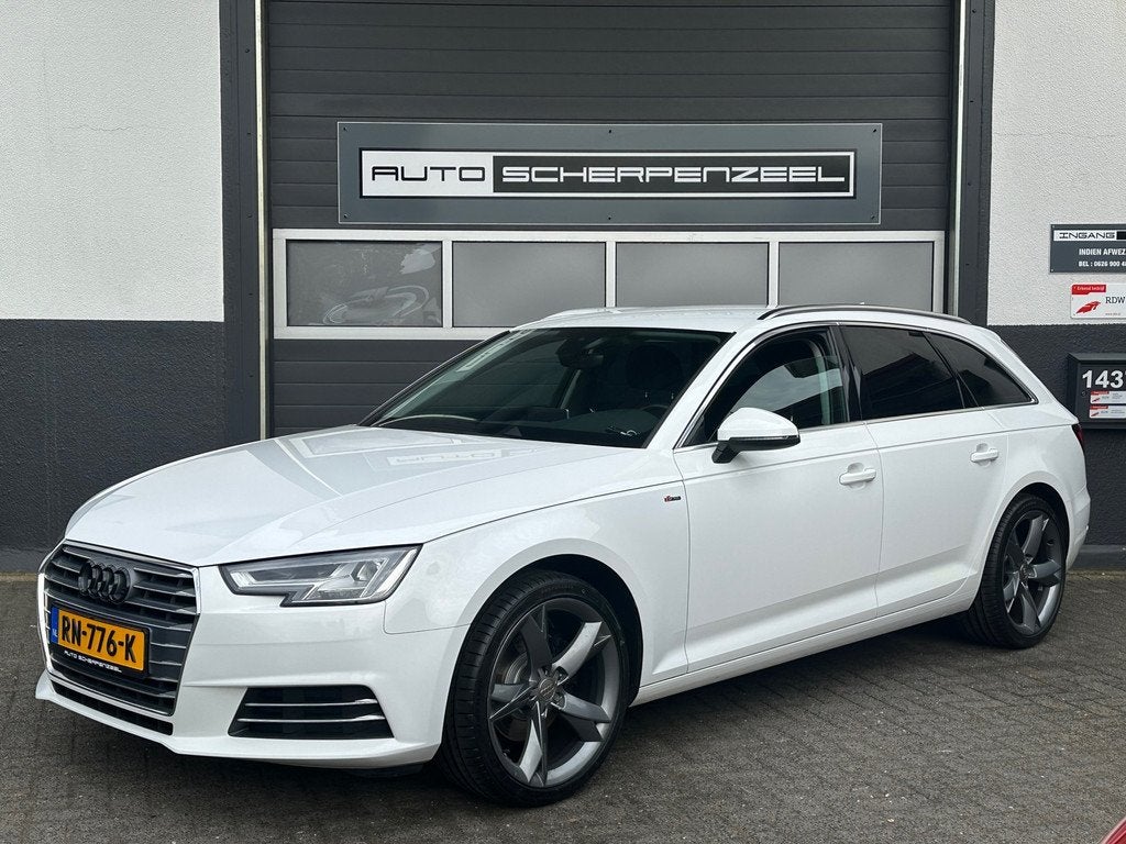 Audi A4 Avant 2.0 TFSI MHEV Sport Edition | TREKHAAK I ELEK., Auto's, Audi, Gebruikt, Euro 6, 1984 cc, Wit