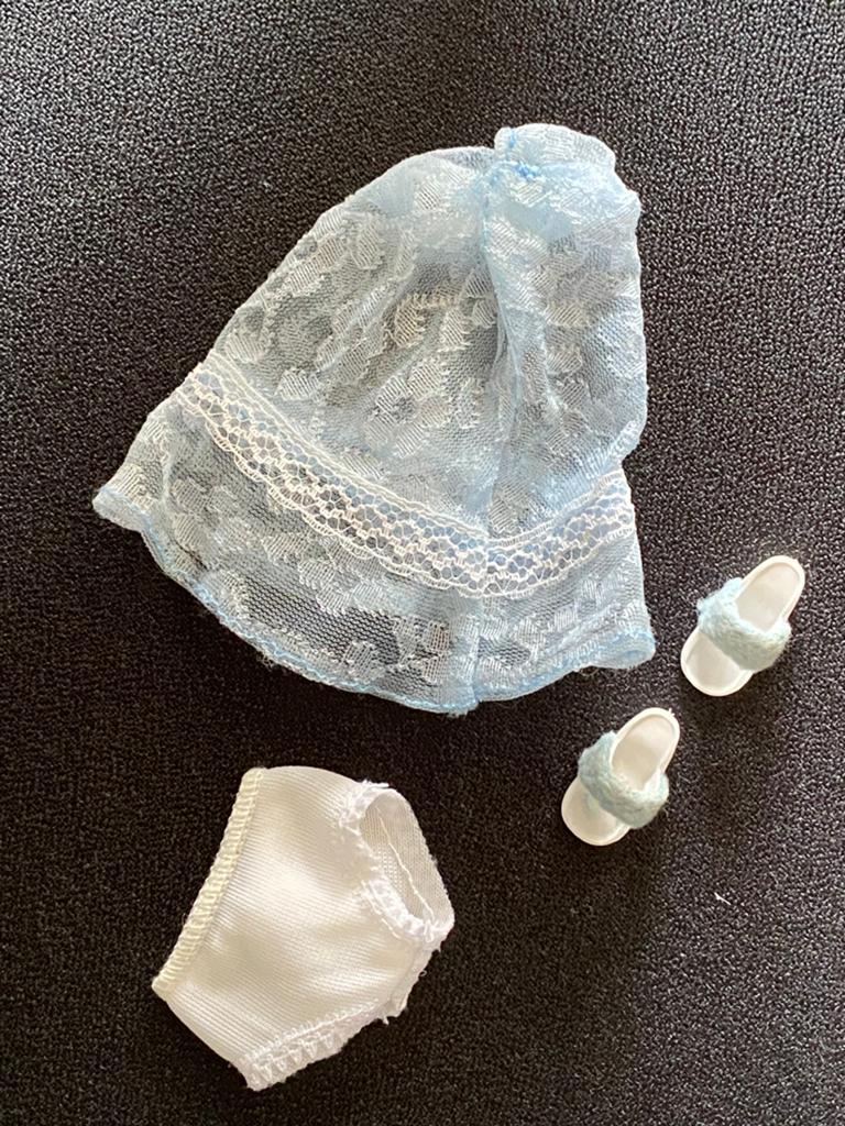 Vintage Sindy Pedigree ondergoed 80 s niet Barbie, Ophalen of Verzenden, Gebruikt, Kleertjes