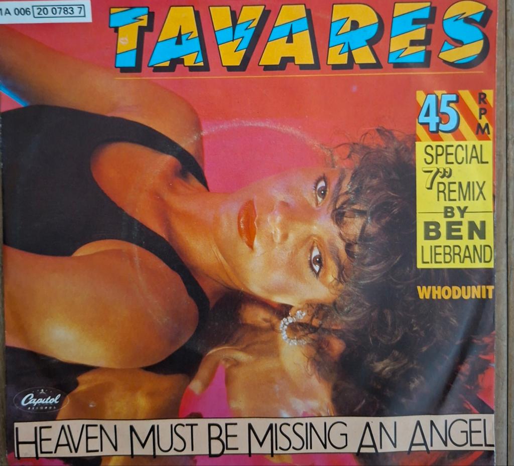 Tavares - Heaven Must Be Missing An Angel (Special Remix), Cd's en Dvd's, Vinyl Singles, Gebruikt, Originele persing, Single, 1970 - 1979
