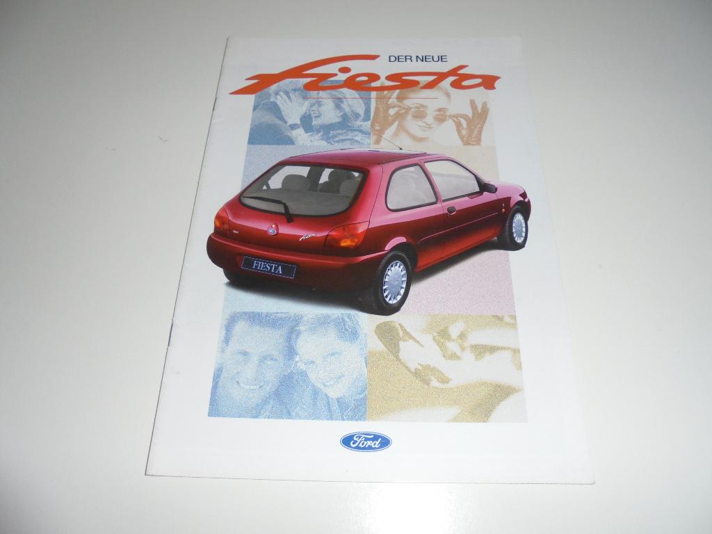 brochure Ford Fiesta  1996, Ophalen of Verzenden, Zo goed als nieuw, Ford