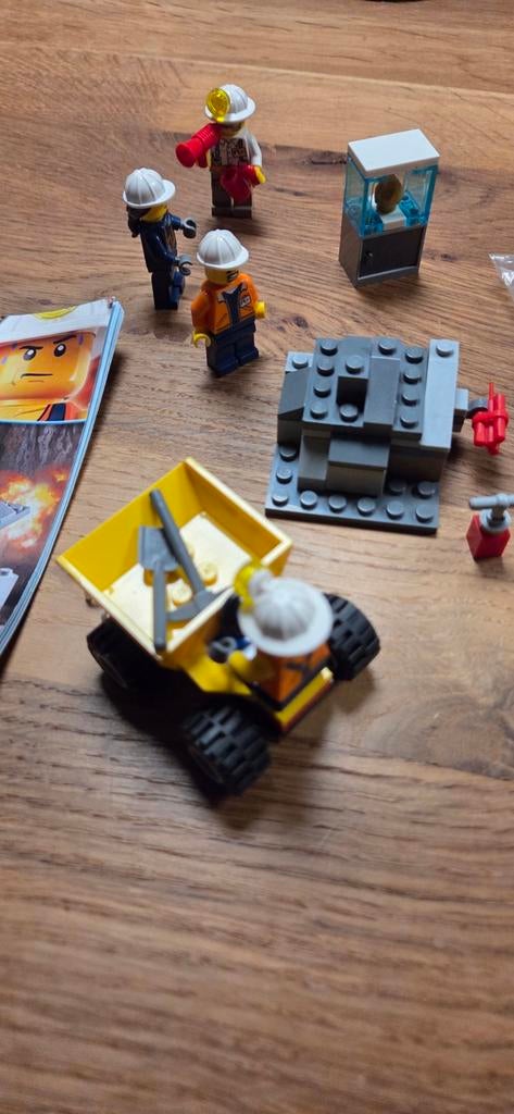 Lego City 60184 Mijnwerkers Starterset, Kinderen en Baby's, Speelgoed | Duplo en Lego, Ophalen of Verzenden, Gebruikt, Complete set