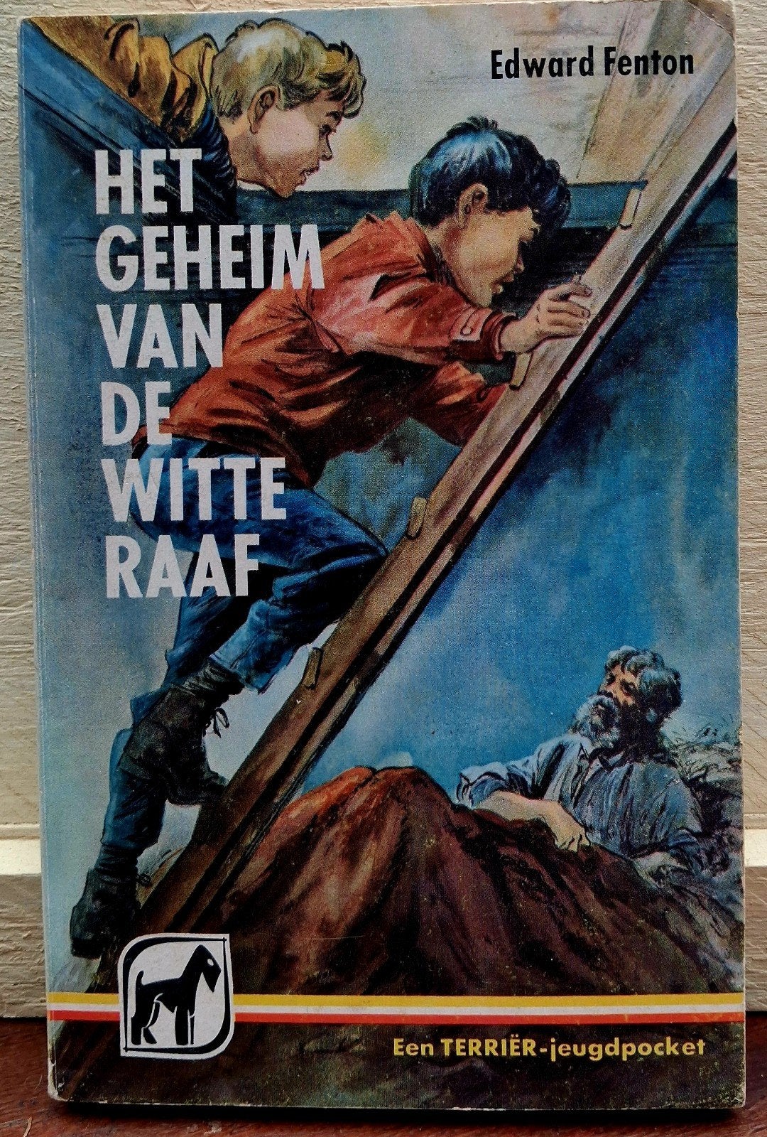 Vintage Jeugdboek: Het geheim van de witte raaf (1961), Ophalen of Verzenden, Gelezen, Edward Fenton, Fictie