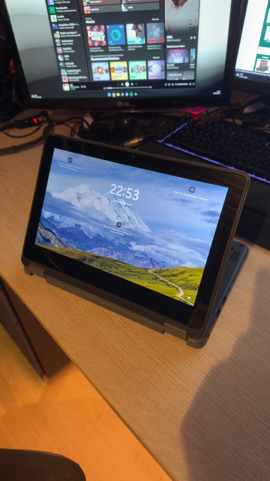 Dell Latitude 3120 2-in-1 Schoollaptop, Computers en Software, Windows Laptops, Ophalen, Gebruikt, Qwerty, 8 GB
