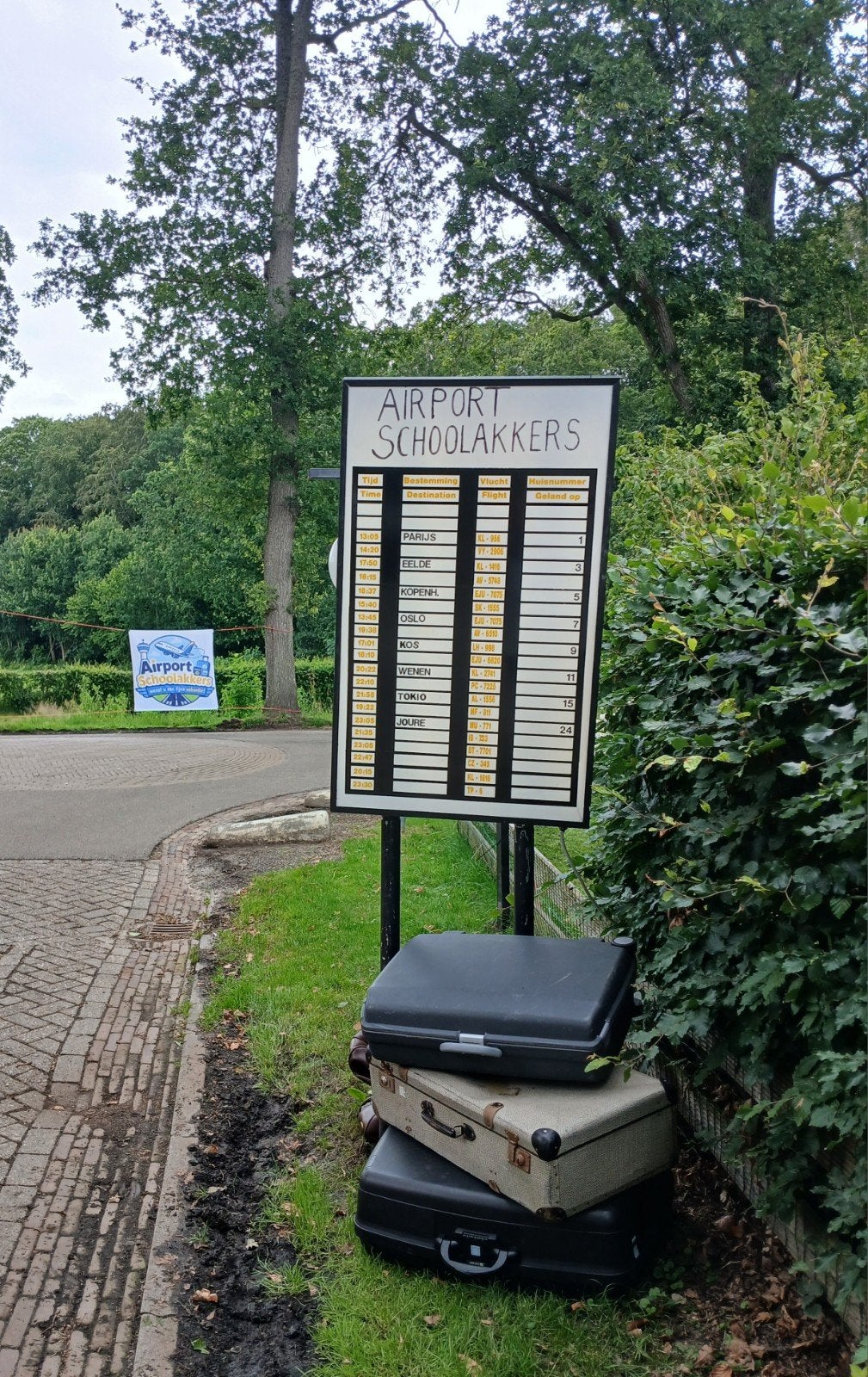 Lichtbak - reclamezuil, Ophalen, Gebruikt, Carnaval