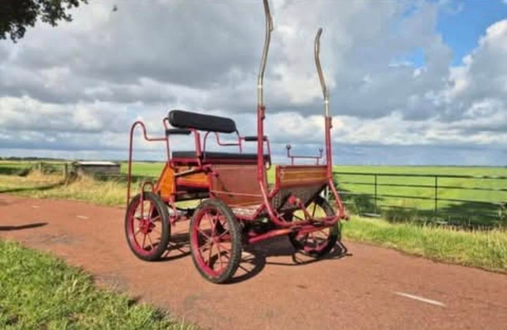 Menwagen shetlander / A-pony, Dieren en Toebehoren, Gebruikt, Marathonwagen, Pony