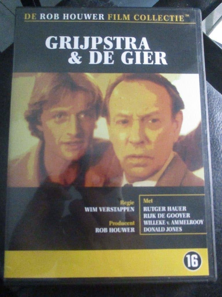 Grijpstra & de Gier dvd Rijk de Gooyer Rutger Hauer, Vanaf 16 jaar, Ophalen of Verzenden, Zo goed als nieuw, Drama