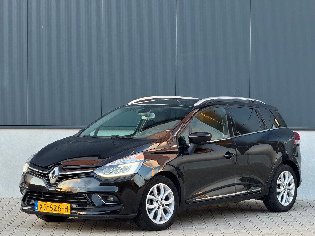 Renault Clio Estate 0.9 TCe Intens Camera Keyless Led Navi, Voorwielaandrijving, 1098 kg, Leder en Stof, Origineel Nederlands