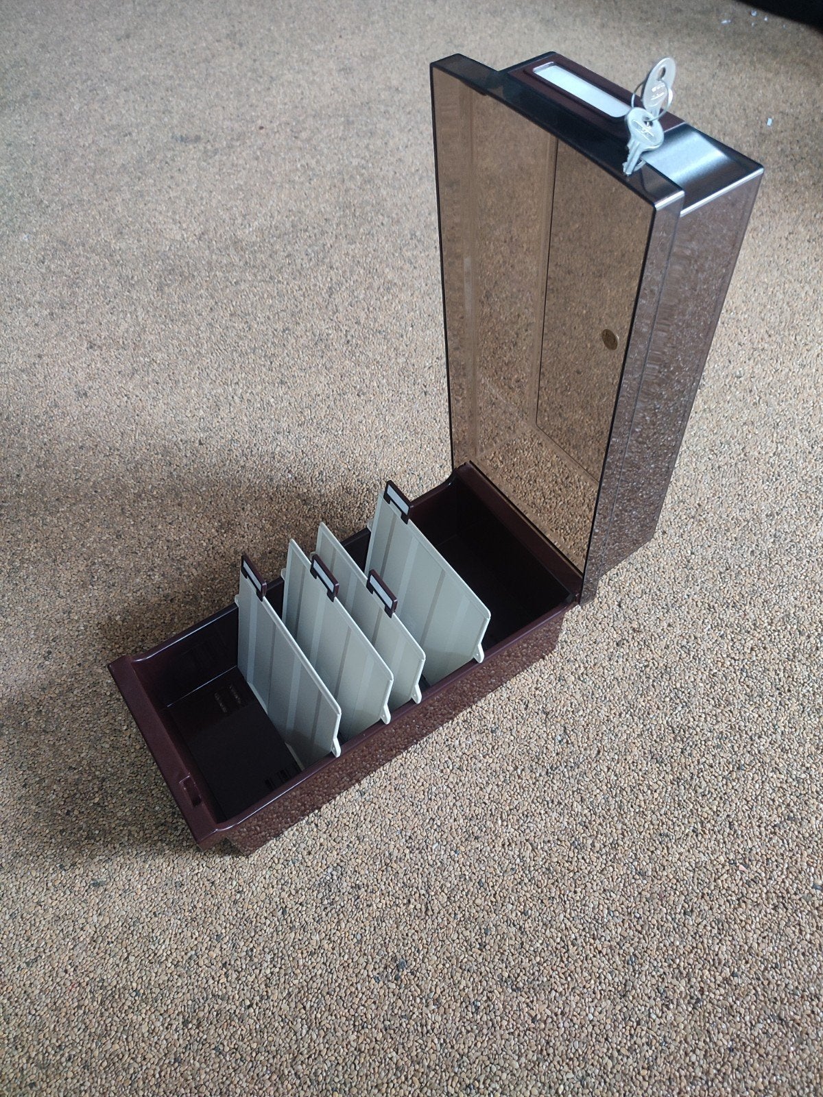 opbergbox met slot - Kunststof, Ophalen of Verzenden, Gebruikt