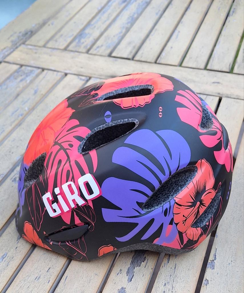 Kinderhelm fiets Giro Scamp, S, Gebruikt, Ophalen of Verzenden, Meisje