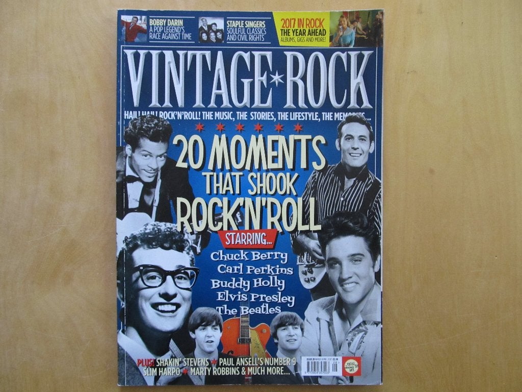 Vintage Rock #28 Slim Harpo Staple Singers Bobby Darin Cash, Ophalen of Verzenden, 1980 tot heden, Buitenland, Tijdschrift