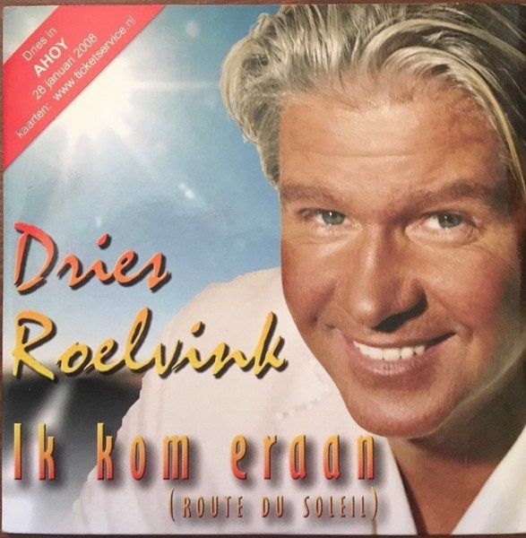 DRIES ROELVINK CD SINGLE IK KOM ERAAN, Ophalen of Verzenden, Zo goed als nieuw, Pop