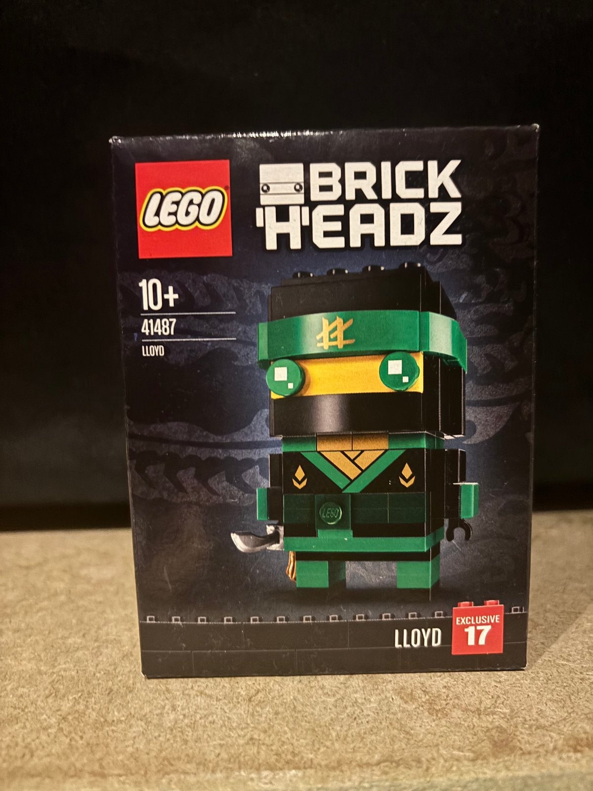 LEGO BrickHeadz 41487 Lloyd (Ninjago Movie), Ophalen of Verzenden, Nieuw, Overige merken