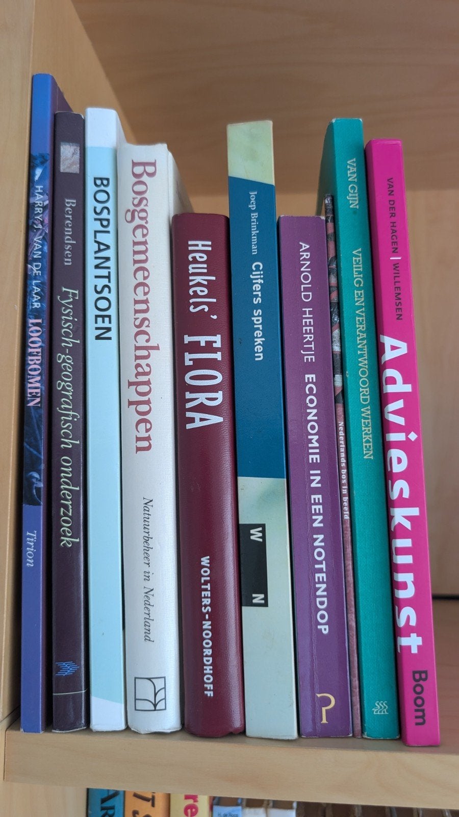 Diverse boeken, Heukels Flora, Gelezen, Heukels, Beta, HBO