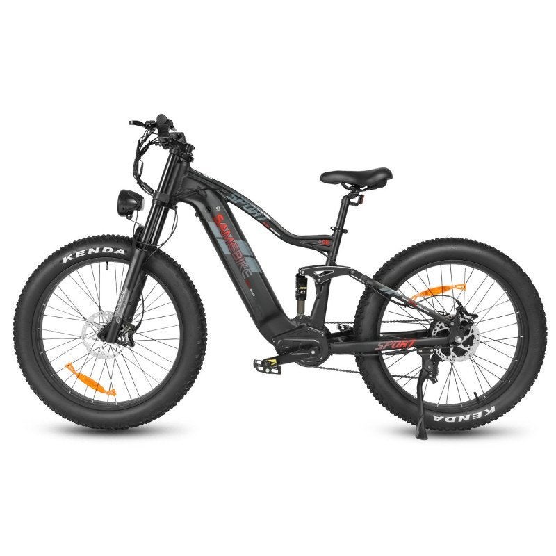 Samebike RSA08-II elektrische fiets zwart 1000W 45kmh 48V 1, Ophalen of Verzenden, Nieuw