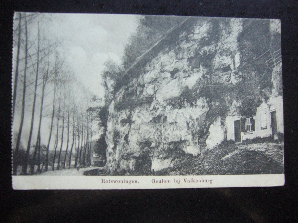 GEULEM BIJ VALKENBURG  =  ROTSWONINGEN  BRIEFKAART  1916, Ophalen of Verzenden, Voor 1920, Gelopen, Limburg