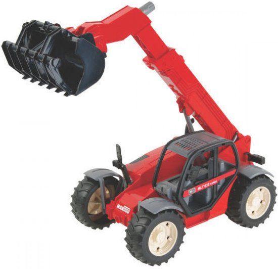 Bruder 2125 Manitou MRT met Accessoires, Kinderen en Baby's, Speelgoed | Speelgoedvoertuigen, Nieuw, Ophalen of Verzenden, Www.loods56.nl