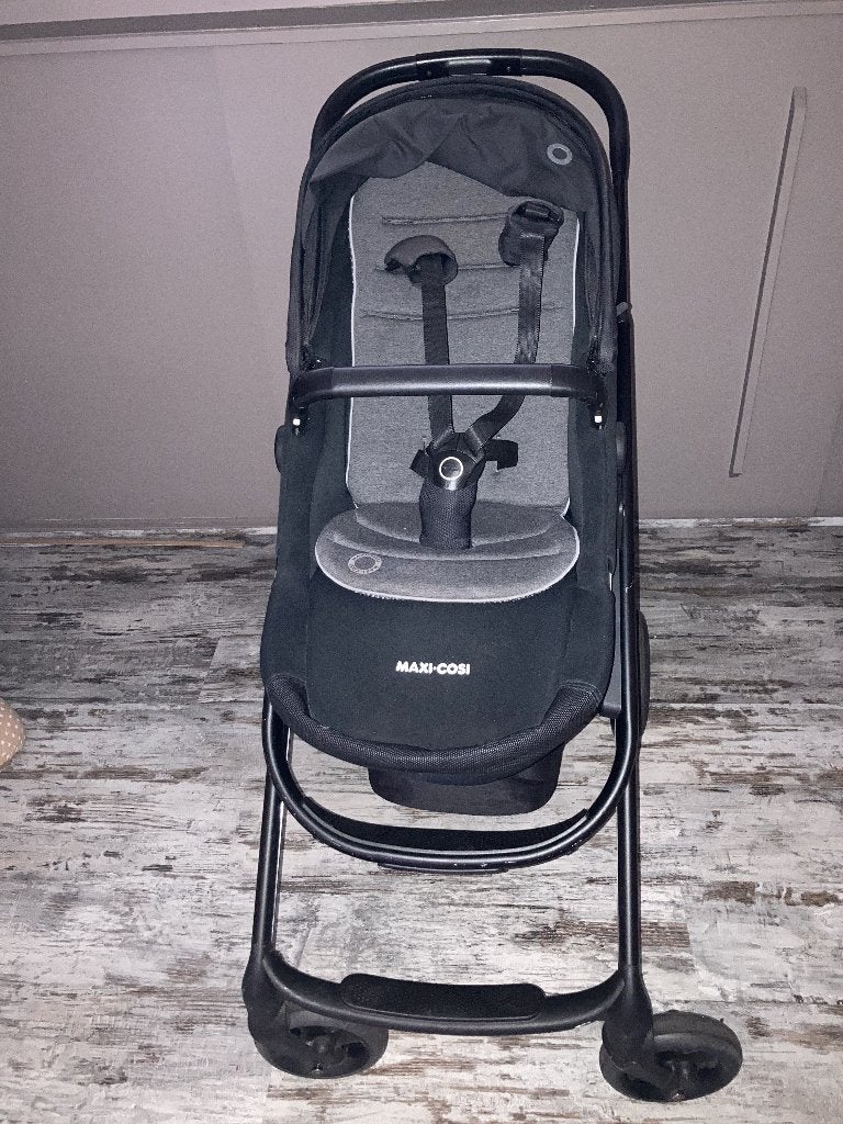 Maxi Cosi, Kinderen en Baby's, Kinderwagens en Combinaties, Zo goed als nieuw, Combiwagen, Maxi-Cosi, Met reiswieg, Verstelbare duwstang